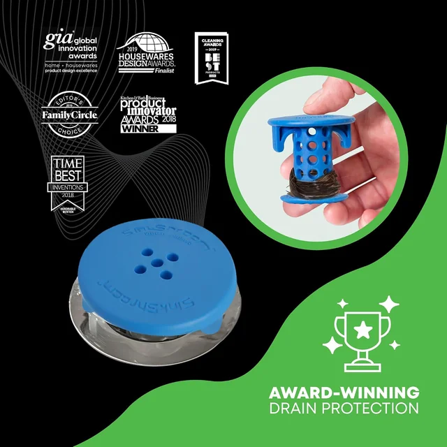 SinkShroom Original — Blue — manufacturer feature and use image 5
