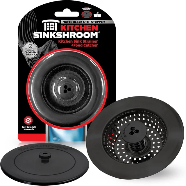 Kitchen SinkShroom — Matte Black with the selected package contents